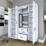 Hanah Home Gabinete Multipropósito Blanco JE144 - 3114